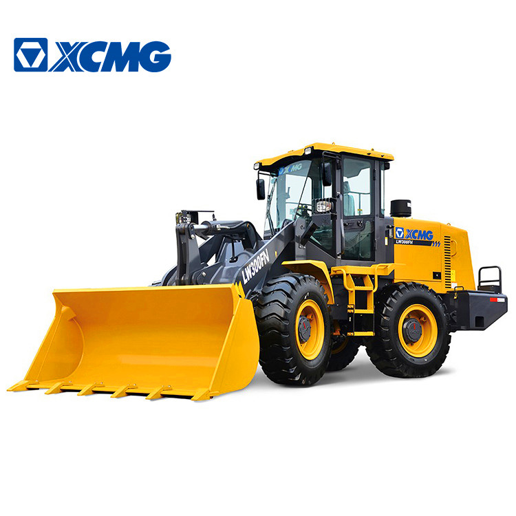 Chinese XCMG LW300FN 3ton small wheel loader with attachment price list